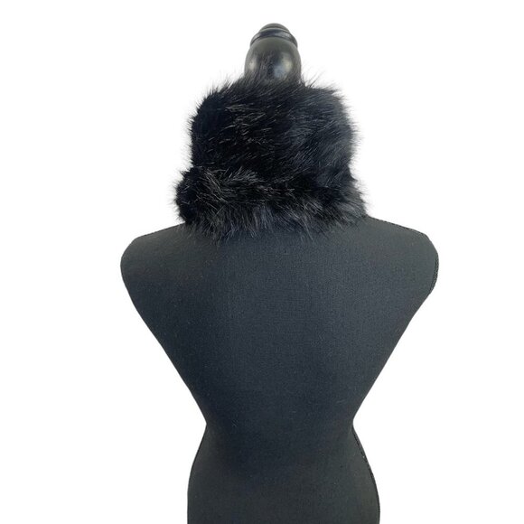 Dillard Women's Black Stole Wrap Scarf - Picture 2 of 6